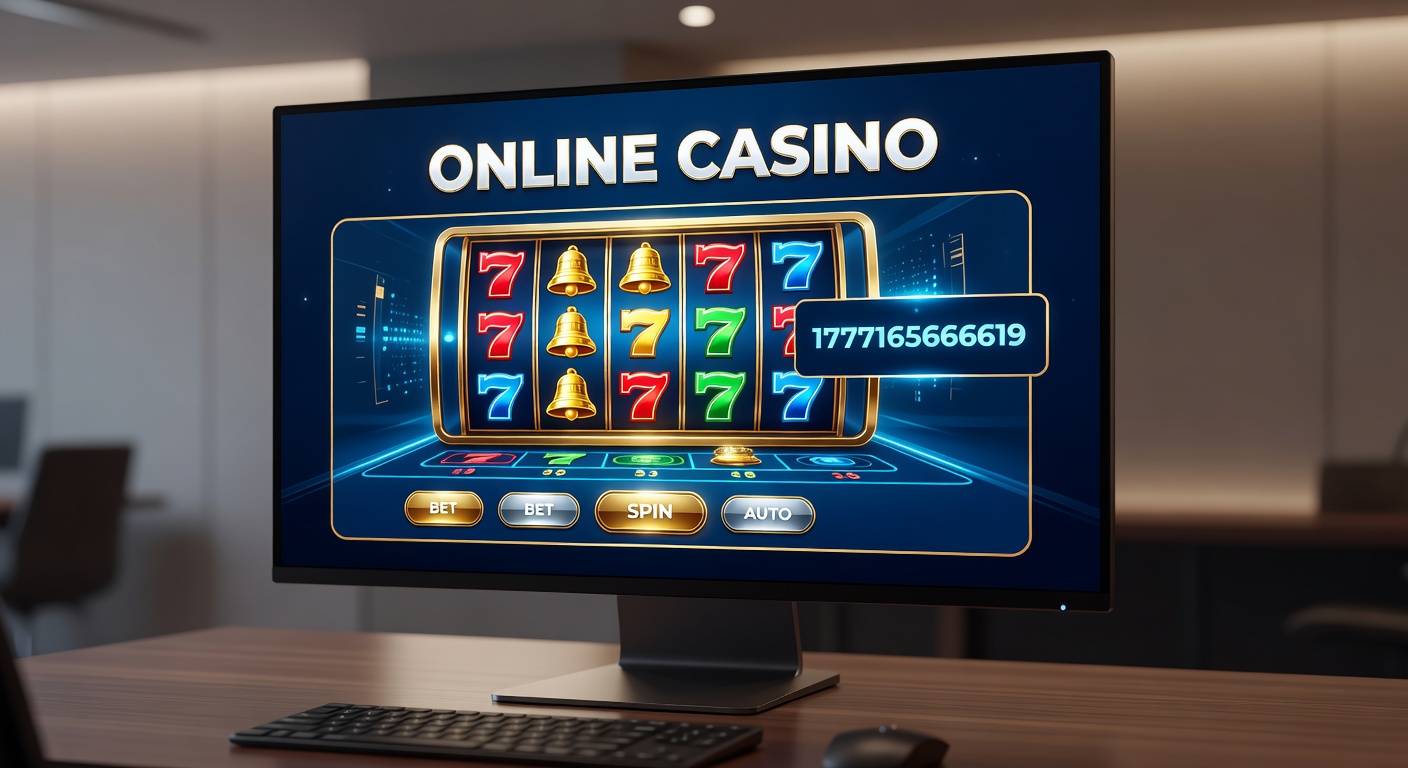 Dynamic digital casino dashboard displaying spinning slots, card tables, and live dealer streams under neon lights
