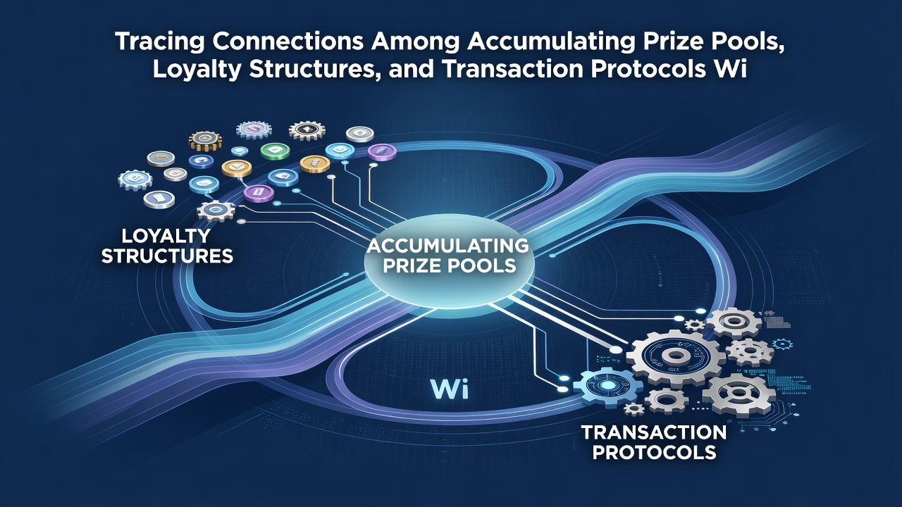 Detailed view of loyalty dashboard connected to transaction ledger and expanding prize pool indicators