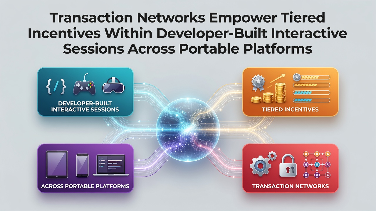 Illustration of transaction networks connecting mobile devices and incentive layers